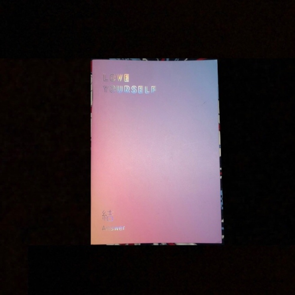 Bts Love Yourself Answer Notebook